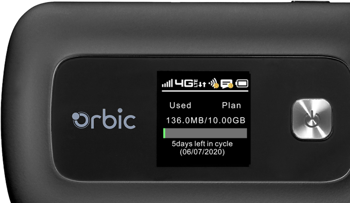 Verizon Exclusive Orbic Speed | Mobile Hotspot | Get It Today