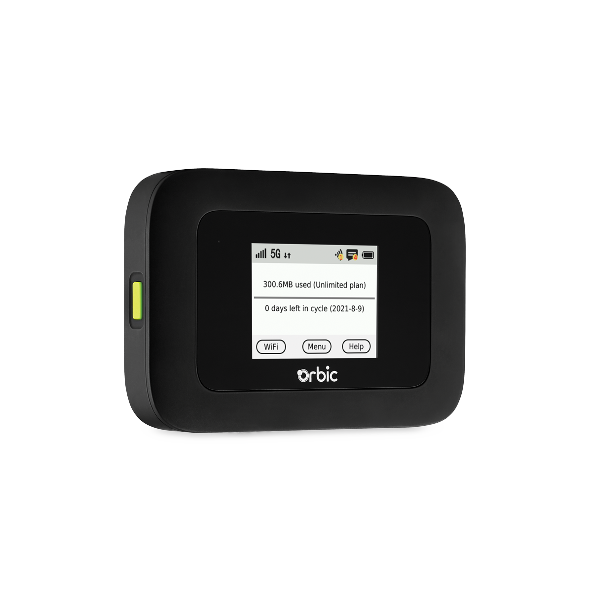 Speed Wi-Fi 5GL13 Speed 5G Mobile Hotspot Device | Orbic